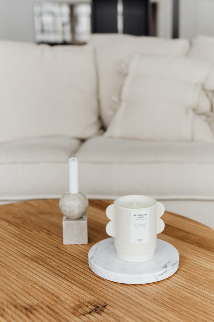 LED flameless candles with realistic flickering light arranged on a tray, adding cozy, safe, and stylish home decor for living rooms and bedrooms.