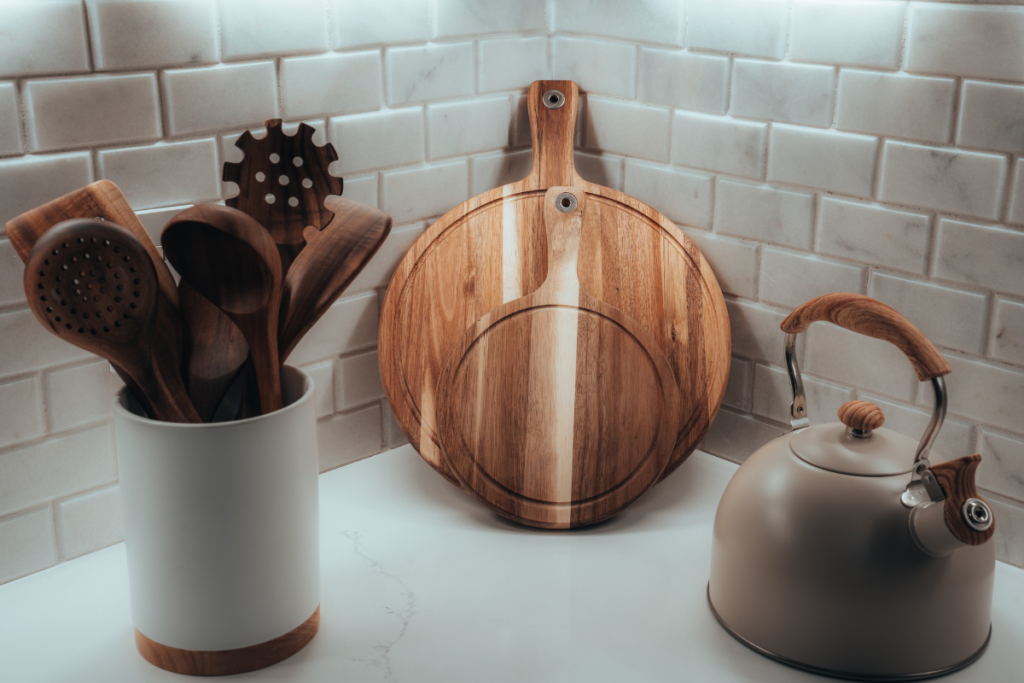 wooden bread board