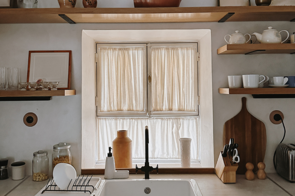 linen curtain