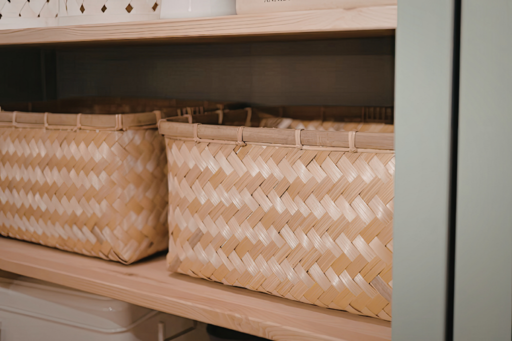 storage baskets